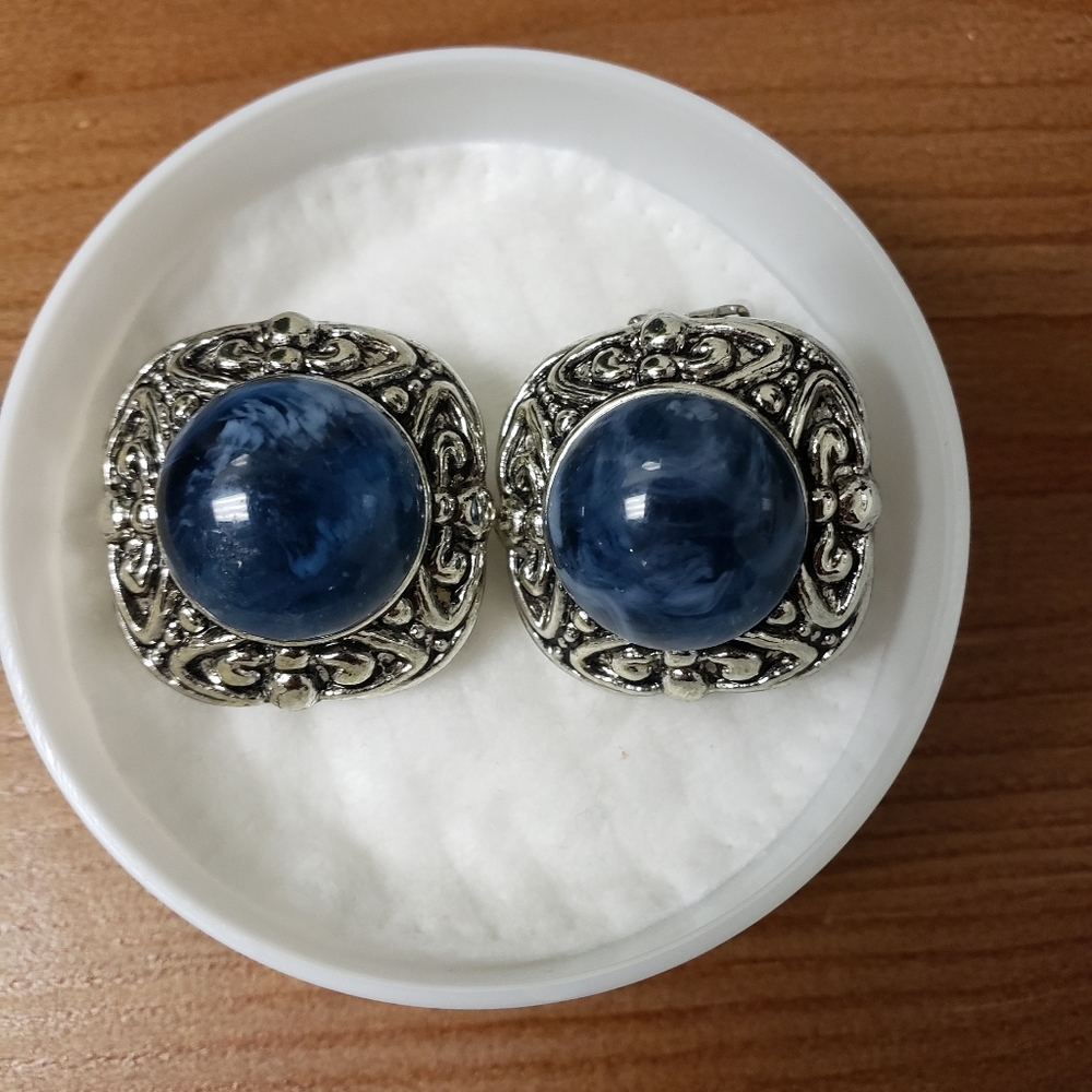 Vintage Sagrada Familia Bohemian Crystal Earrings